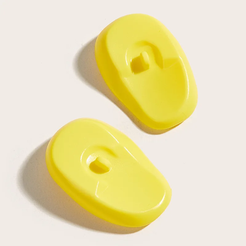 

New Protect Ears 2pcs Silicone Ear Cover Hair Coloring Ear Protector Waterproof Shower Ear Shield Salon Styling Accessories
