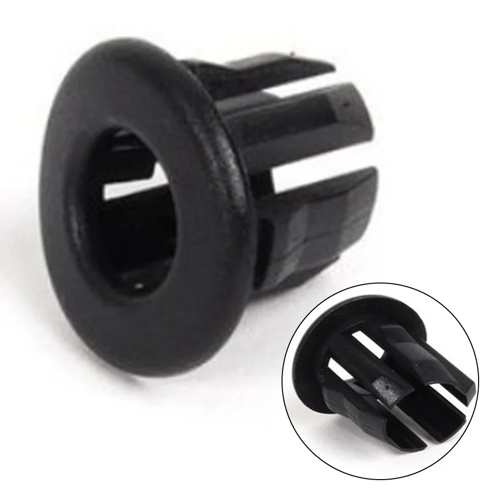 ABS Door Lock Pin Sleeve Trim For BMW E60 E61 51417066032 Replacement Installation Door Lock Pin Sleeve Trim Car Accessories