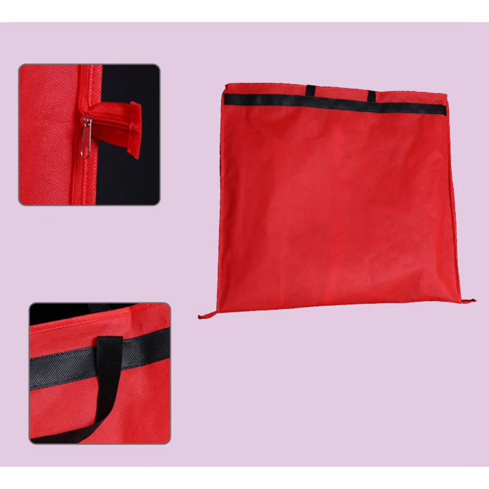 غطاء الملابس 180 سنتيمتر الأحمر الغبار برهان مقاوم للماء مكافحة ساكنة الملابس حامي لفستان الزفاف فساتين طويلة غطاء التخزين