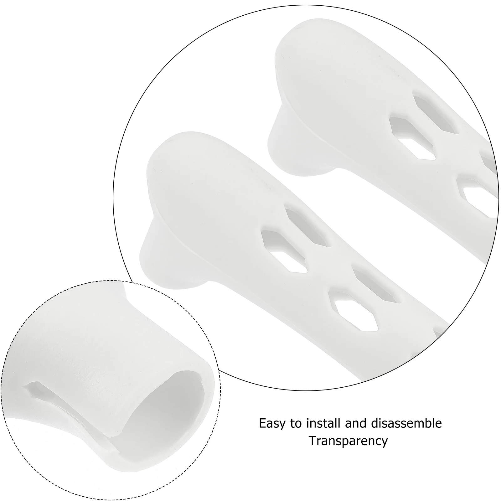 

2Pcs Doorknob Covers Silicone Door H Protective Covers AntiCollision Baby Safe Home Use Fireplace Guard Door Knob Sleeve