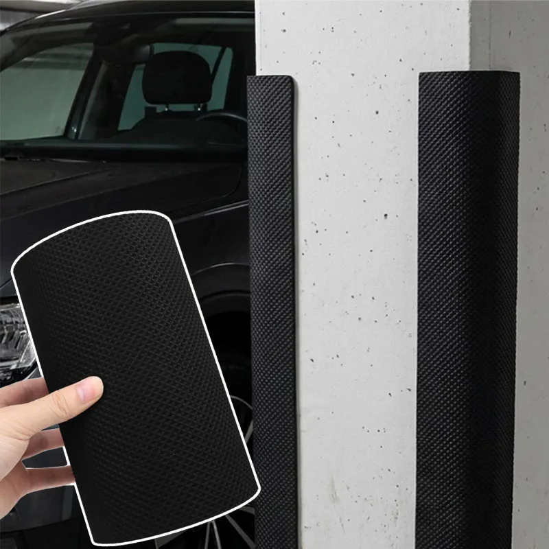 

Black EVA Anti-Collision Garage Door Protector Peel-and-Stick Wall & Pillar Cushion Pad for Parking Safety Accessories