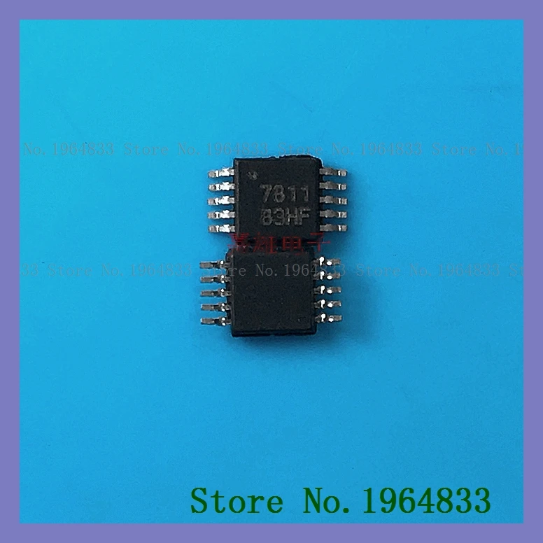 DAC7811IDGSR lettering 7811 MSOP-10 DAC