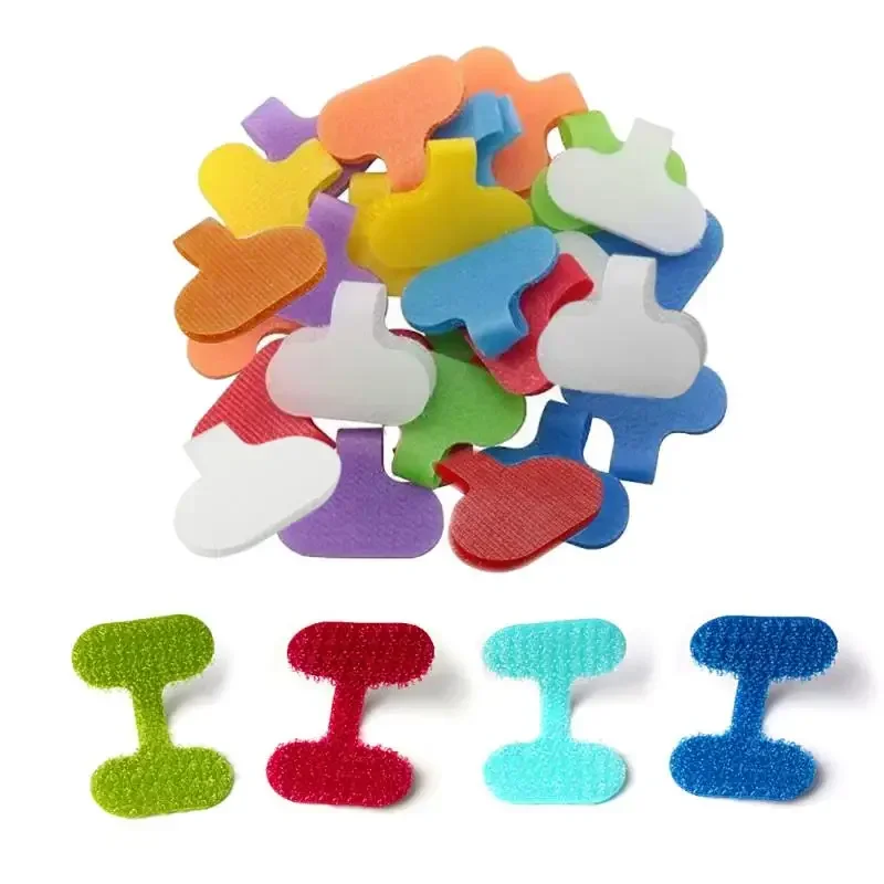 Medium Multi-Color Cable Labels 8-24Pcs Write-On Cord & Wire Tags for Cable Management and Identification, Organizing