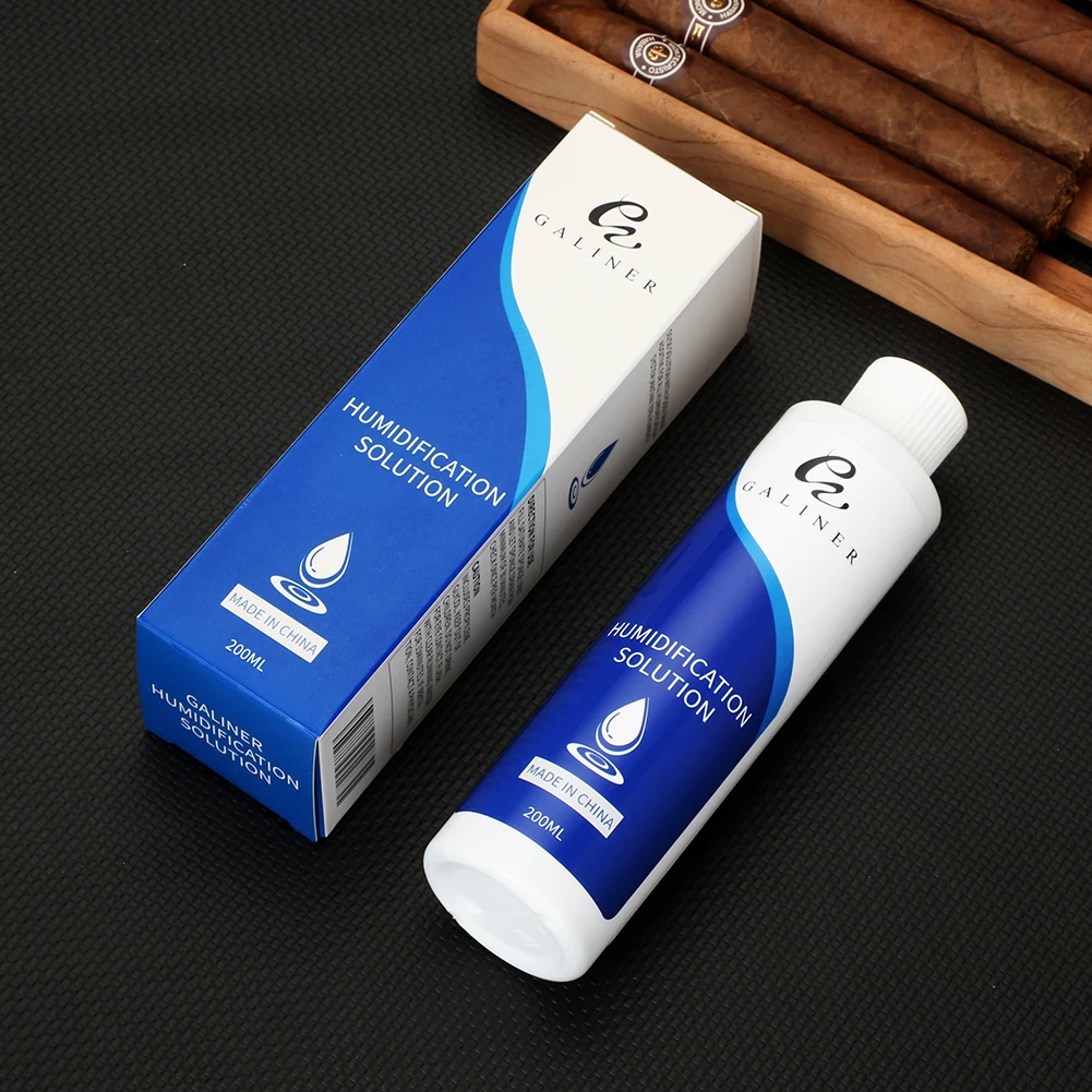 

Galiner 200ML Large Capacity Cigar Humidification Solution Cigar Accessories For Humidor Moisturizing Device Keep Humidity