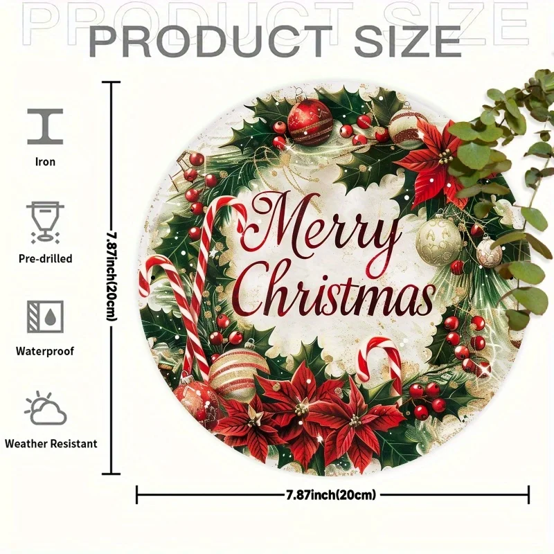 CIFBUY Retro Aluminum Wall Art Waterproof Durable Metal Sign For Home Cafe Office Restaurant Garage Room Decor Gift