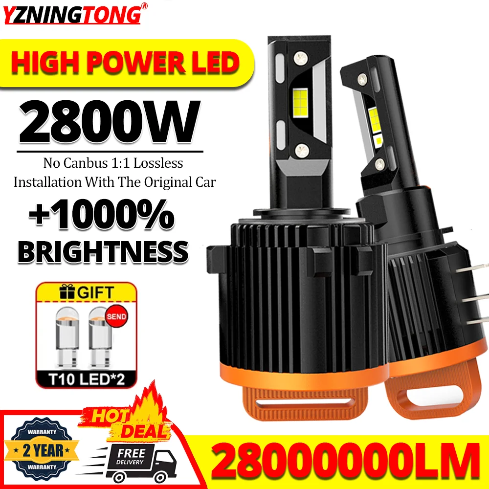 

H7 LED Headlight Bulbs H15 Led G2 Golf Headlamp for Car Canbus 2800W Daytime Running Lights Fog Lamp for Mazda BMW Mercedes 12V