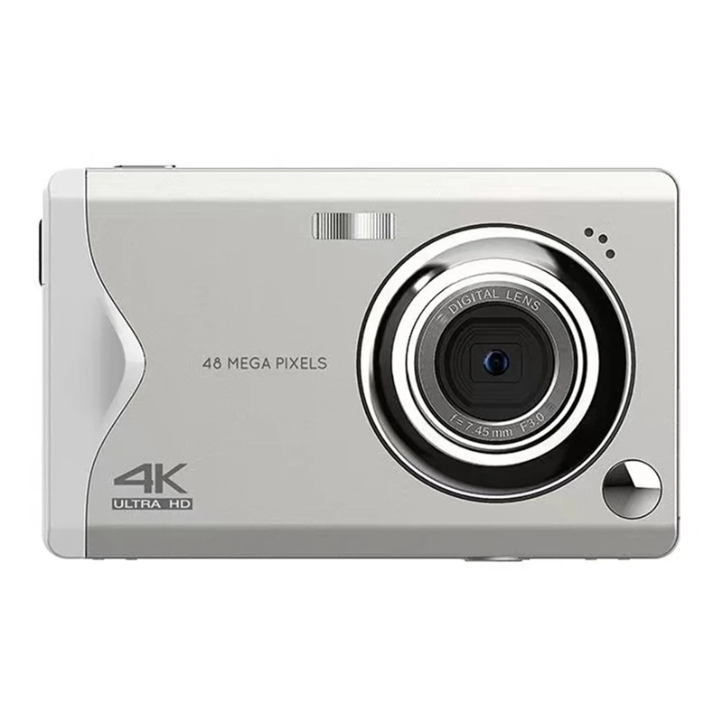 4K HD Digital Camera 3-Inch Large Screen Autofocus Camera Protable Beauty Digital Camera Travel Photo Recorder