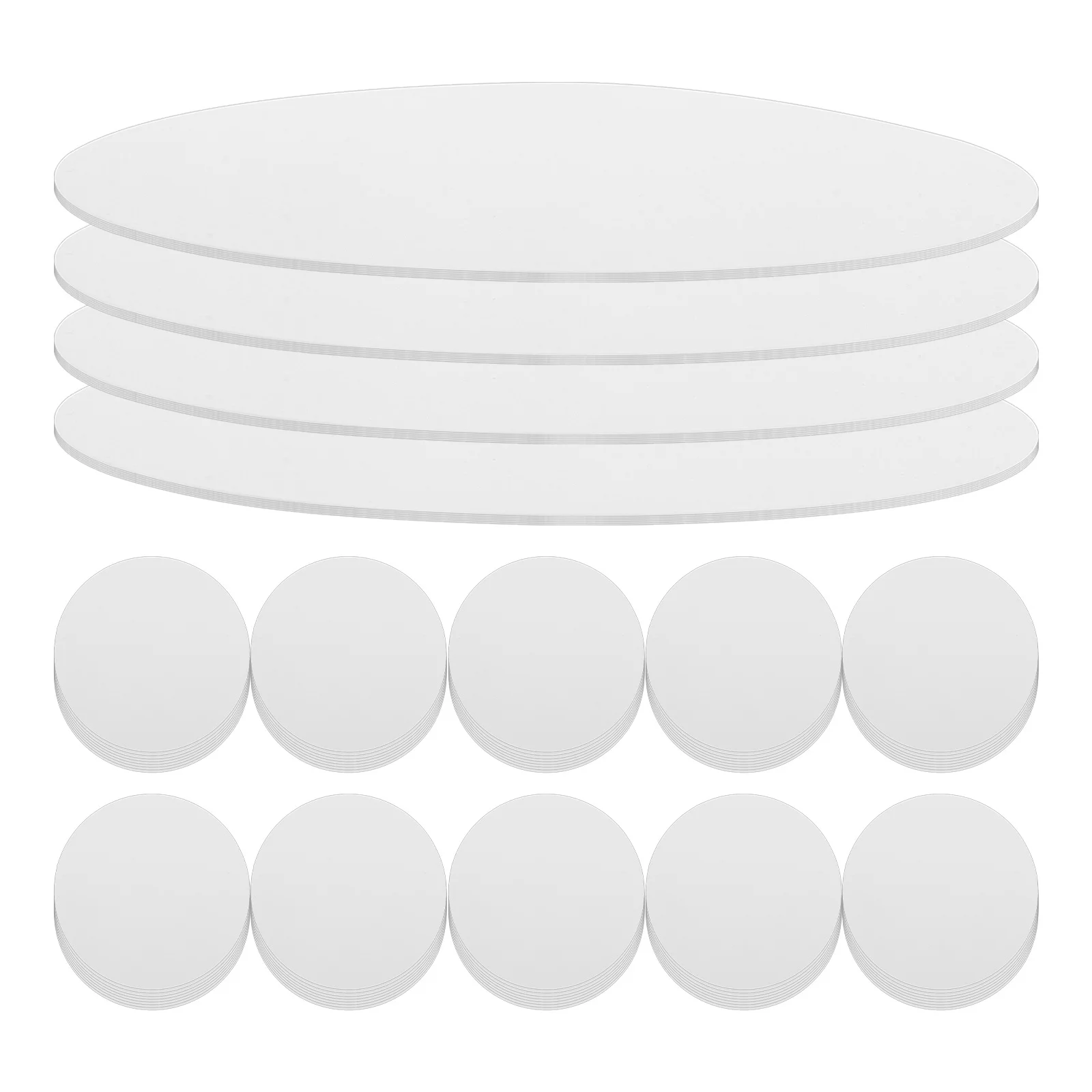 100 قطعة من الورق المقوى الملون المستدير ورق الحرف اليدوية للرسم والرسم والمشروعات المدرسية والورق الحرفية الفنية #6