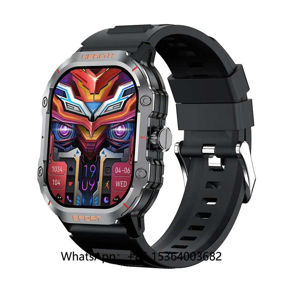 

TJXL- HK24 Smart Watch 2024 Sports Smart Watch Hombre HK24 SmartWatch Amoled 2.01 Inch Screen Multiple Sports Modes Smartwa