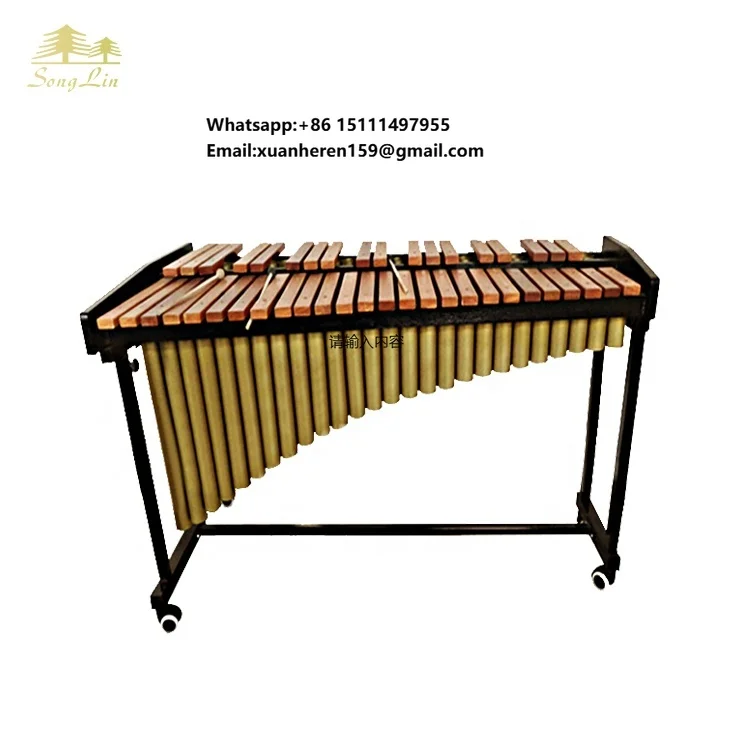 

Handmade Wooden Musical Instruments Popular French Horn with Rosewood and Stainless Steel of High Quality Marimba
