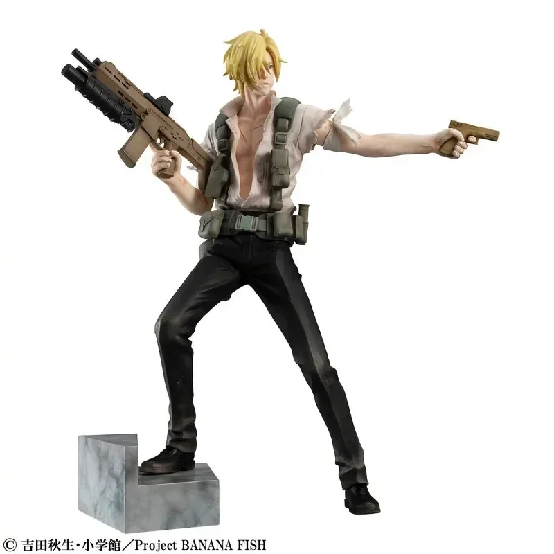 23.5 Cm MH Mega House Banana Fish Ash Lynx PVC Action Figures Collectable Model Toy Birthday Gift view 2