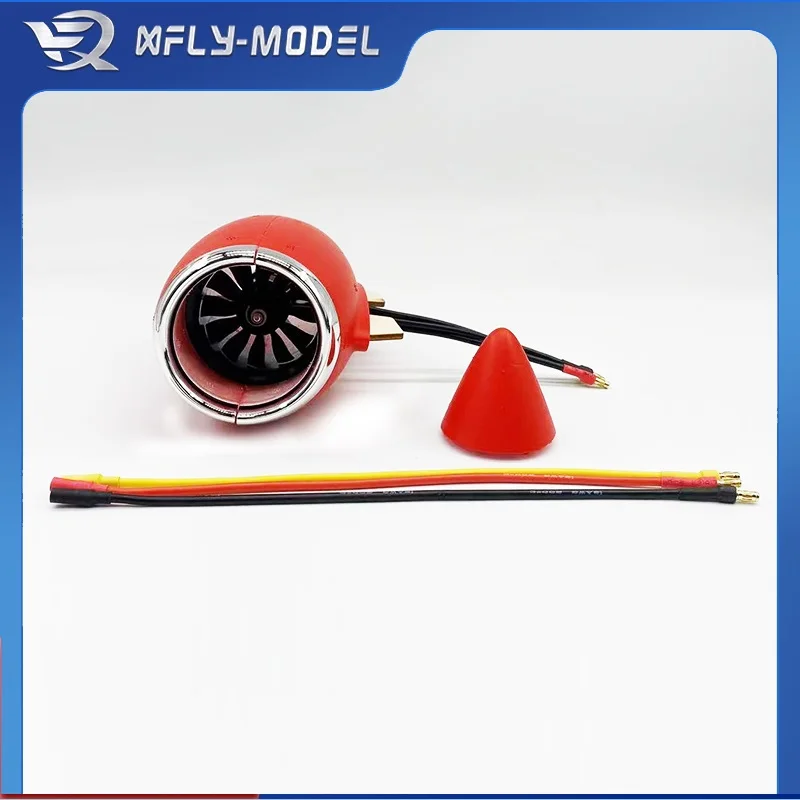 Xfly Model 50mm 12 blades EDF 2627-KV4600 Ducted Fan Nacelle Engine Cabin