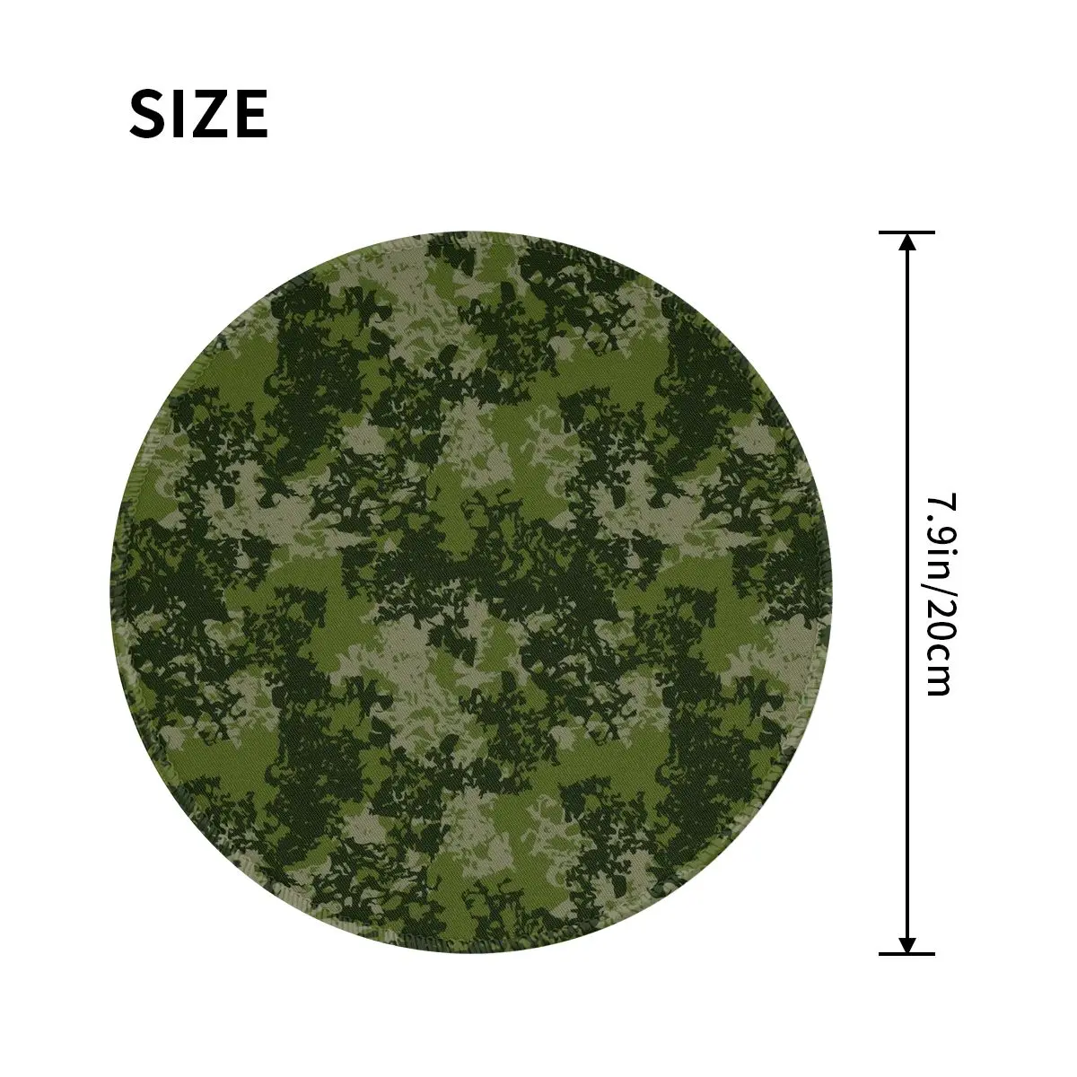 Abstract Camo Print Mouse Pad Army Camouflage Anti-Slip Mousepad Gaming Accessories For Office Home Computer Simple Mouse Mats