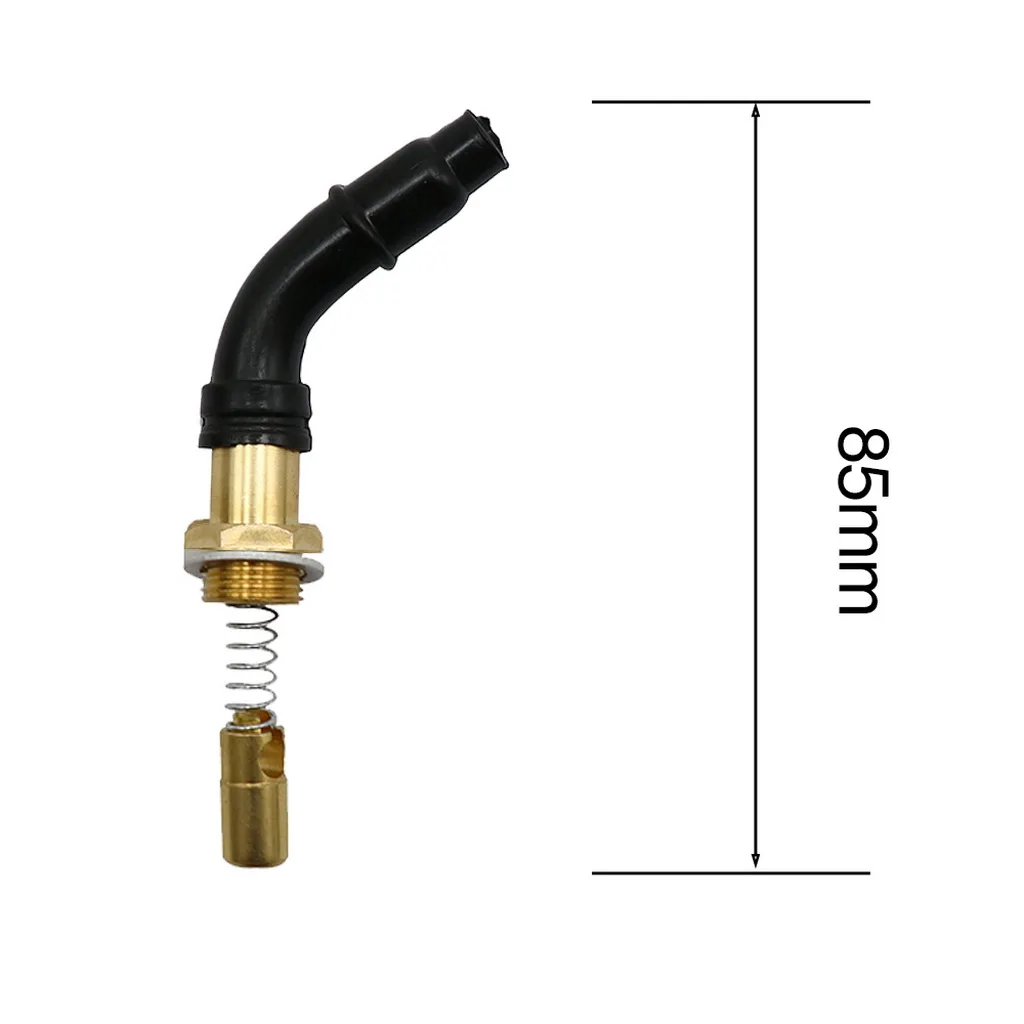 Control acelerador manija negra, llave purga de combustible Gas interruptor tanque para PWK PE 24 28 30 32 34 36 38 40