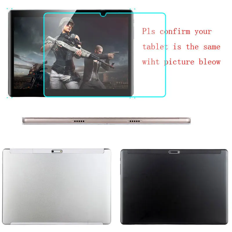  Explosion-proof Tempered Glass Film for perkbox MTK8752 Octa Core phone call Android 9.0 OS tablet