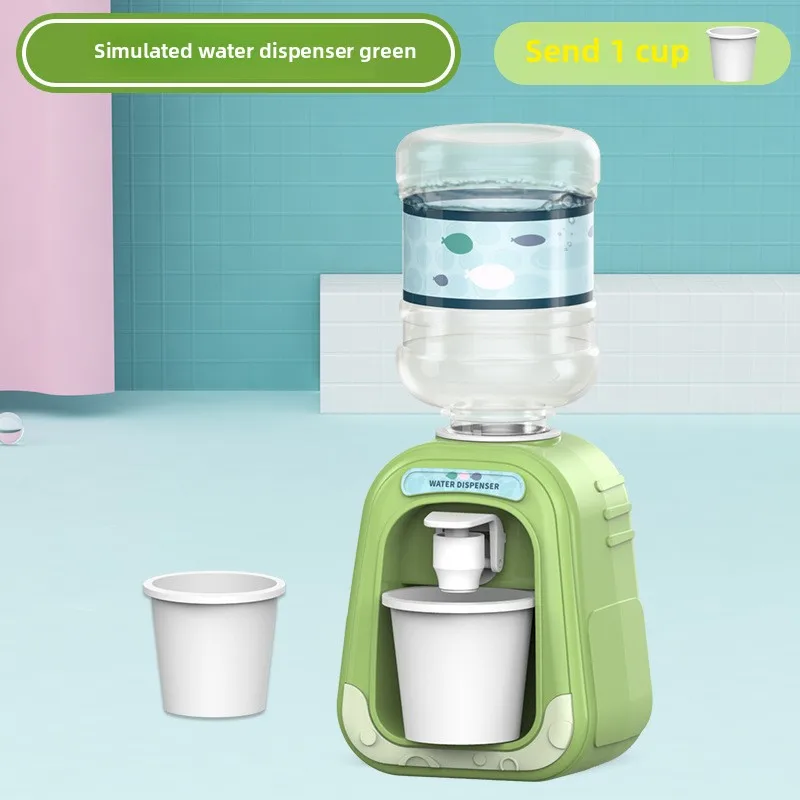 Children's play house simulation water dispenser toy mini beverage machine drinking water household toy activity small giveaway