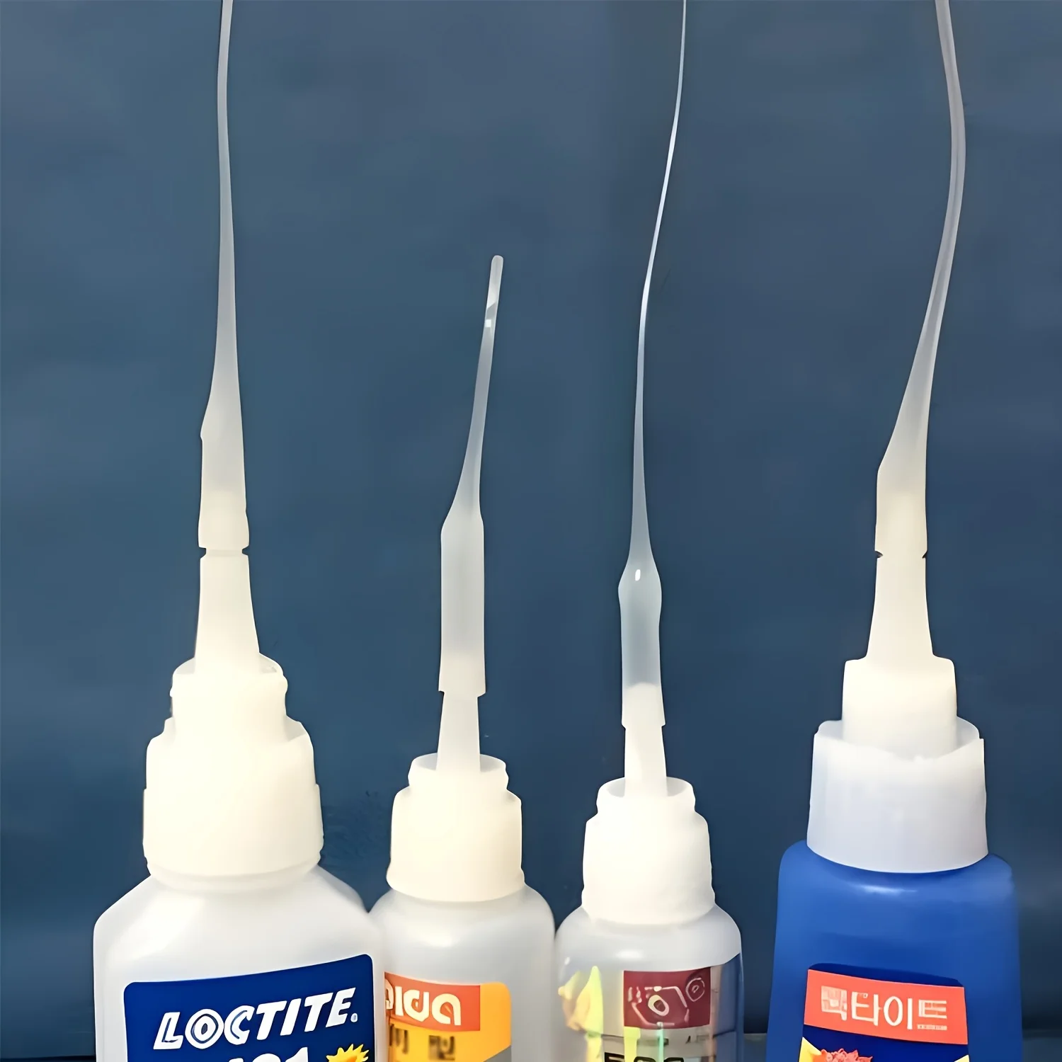 Adhesive Dispenser Accessories - Fine Glue Nozzle Plastic Glue Bottle Head Glue Applicator Precision Tool, Suitable for Making,