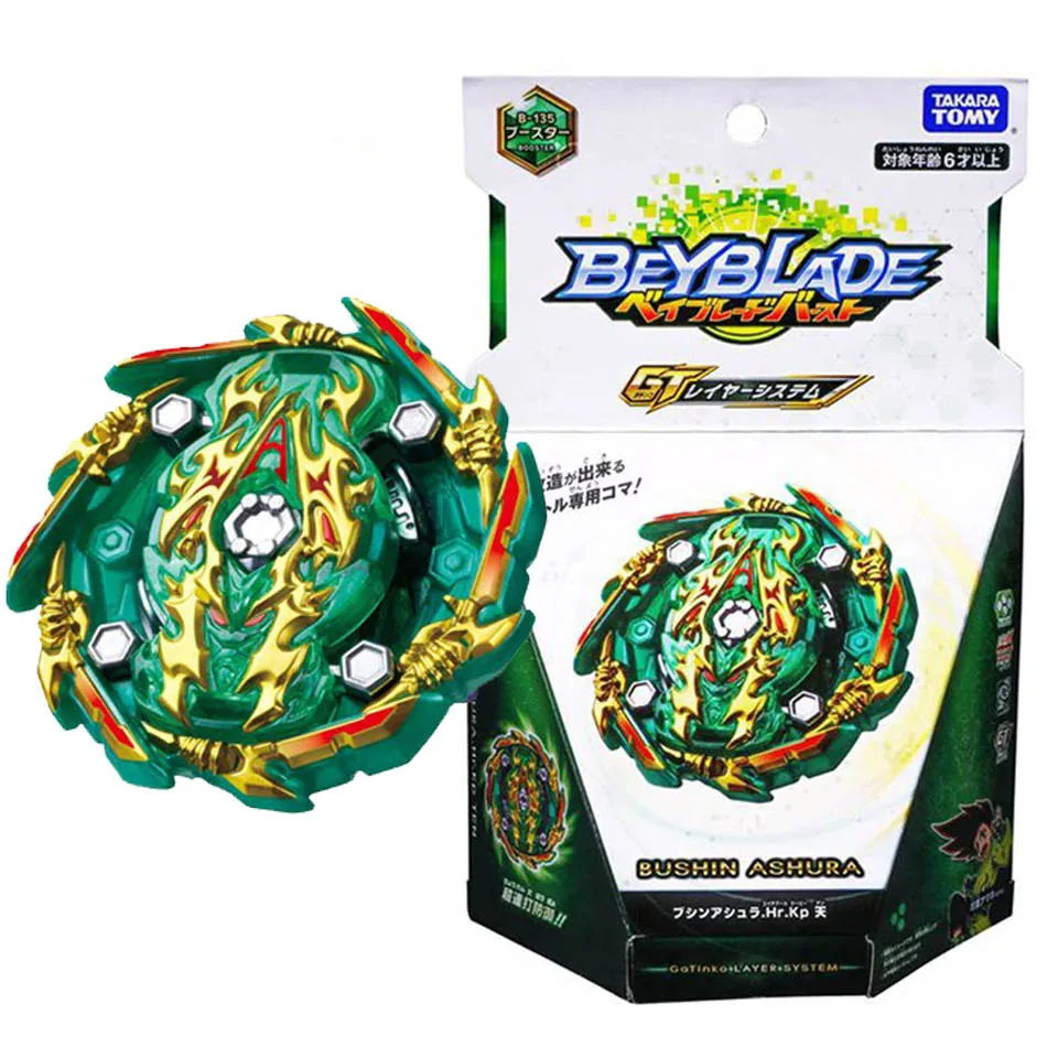 Takara Tomy Beyblade Burst GT B-135 Booster Bushin Ashura .Hr.Kp.Ten​​​