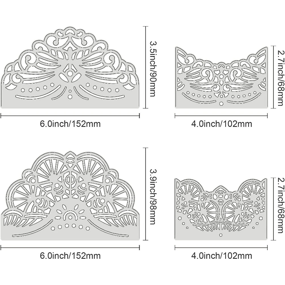 3DNewcutting dies for 2024 DIY Clip and paste mold Handicrafts Metal cutting blade mold Production of relief album greetingcards