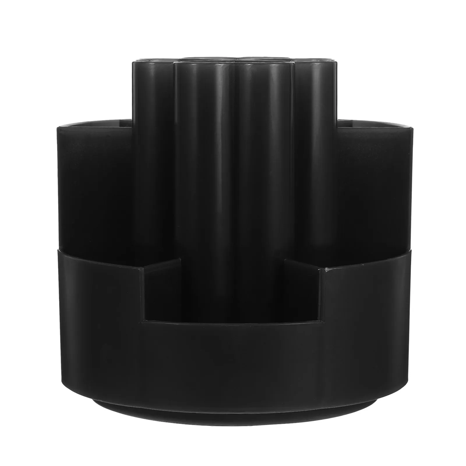 Rotating Pencil Case Desktop Organizer Spinning Pen Holder Compact Space Saving Desk Supplies Holder Stylish Four Leaf Clover