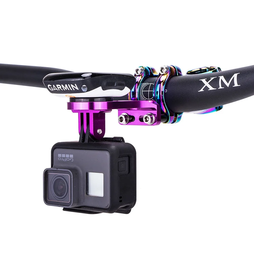 ZTTO Bicycle Stem Computer Mount Aluminum Alloy Riding Equipment Bike Camera Light Holder for Garmin