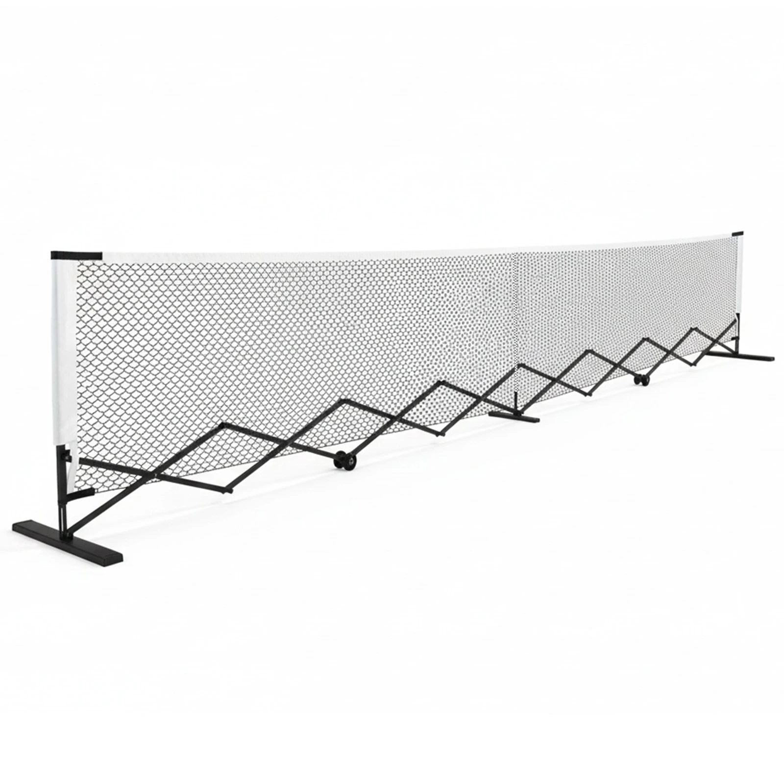 

Разборная сетка для пиклбола 22 фута, портативный комплект для пиклбола с прочной металлической рамой, не требует сборки, с сумкой для переноски, для игры на открытом воздухе