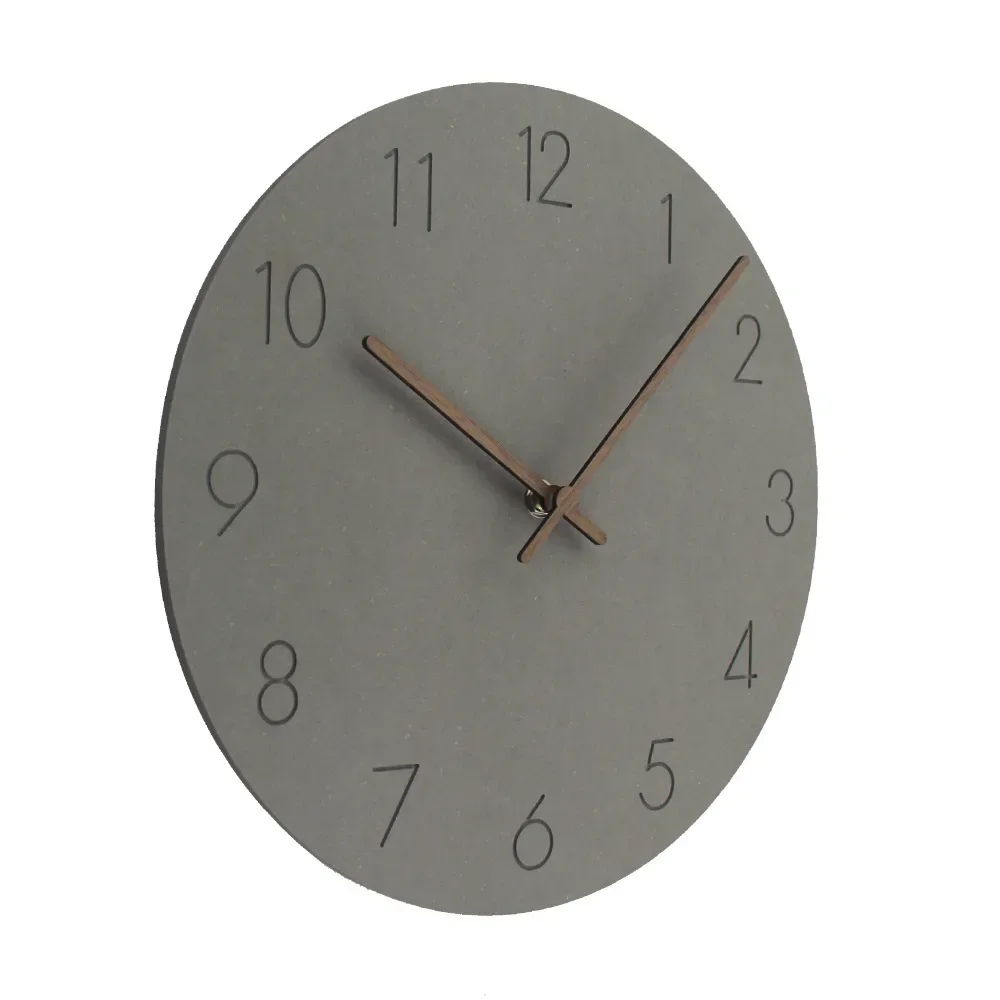2026 Hot Sale Wooden Wall Clock Modern Design Vintage Classic Clock Quiet Art Watch Clock in Wall Home Decor Relogio De Parede