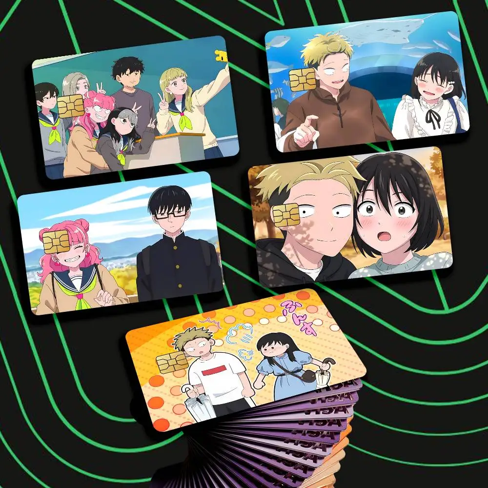 Seihantai S2 Anime Suzuki -Tani Card Stickers for Bank Access Protective Waterproof Film Cover Sticker Gift