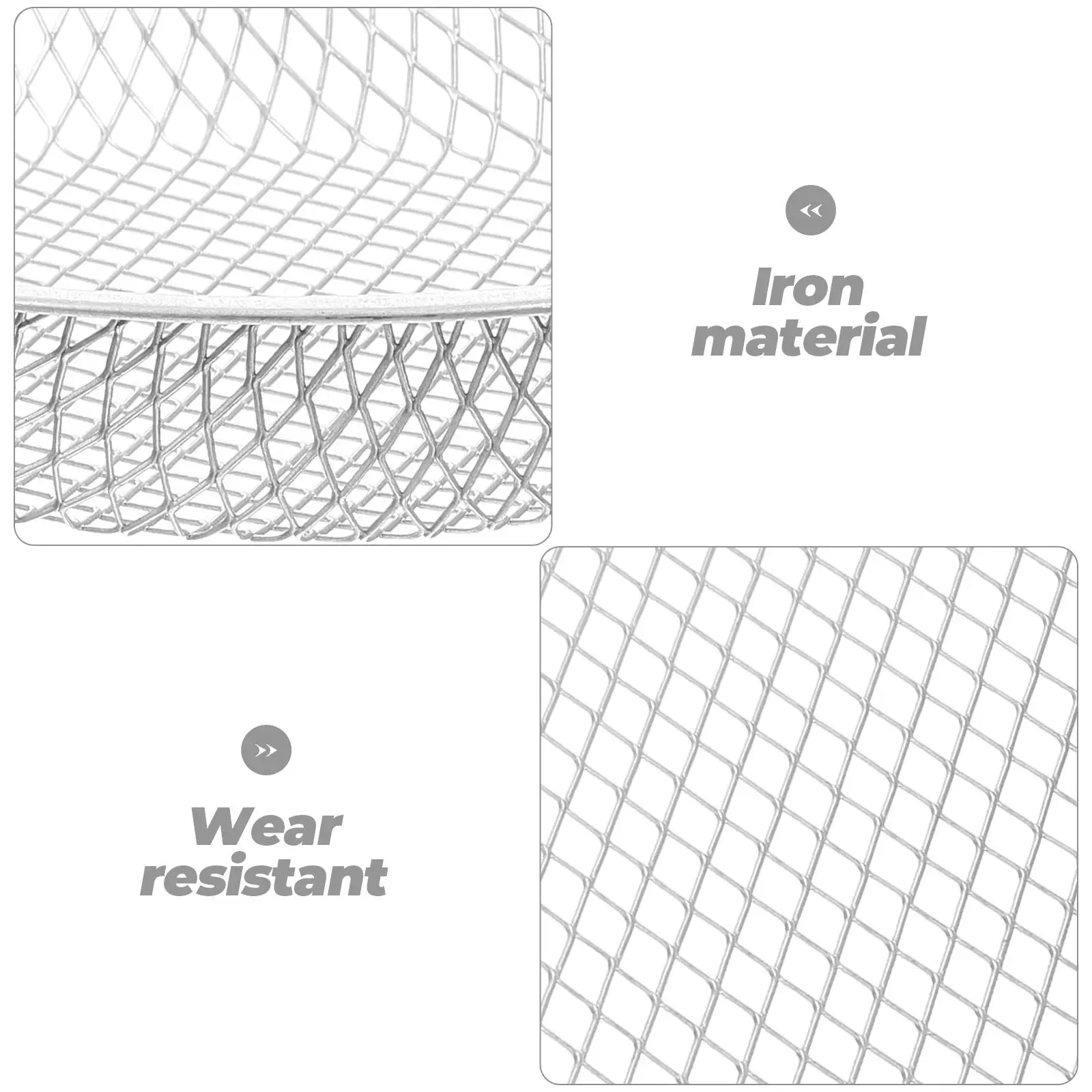

8.5 Inch Anti-Scald Mesh Cover Reptile Lamp Shade Protector Metal Durable Lighting Accessories Reptile