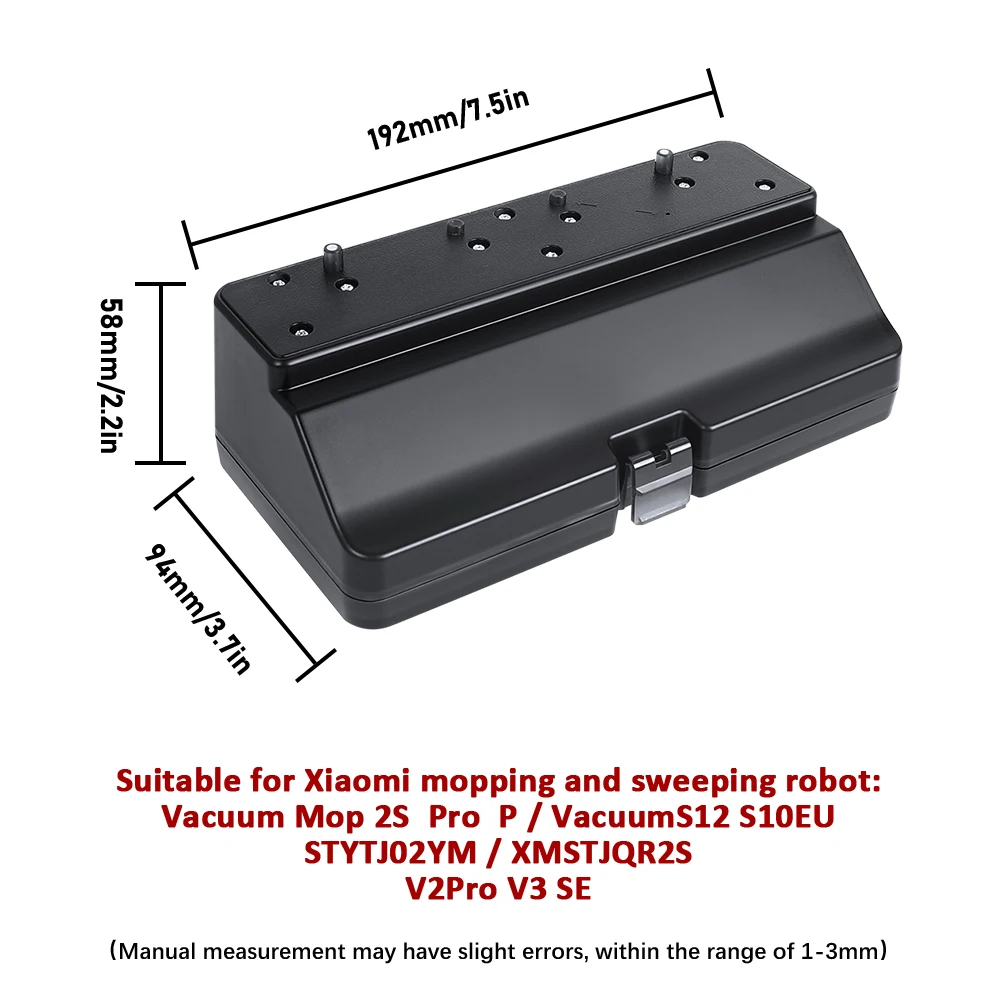 For Xiaomi Mijia Mi Robot Vacuum-Mop Pro STYTJ02YM 2S / 3C / for Conga 3490 for Viomi V2 PRO V3 SE Main Brush Filter Mop Part view 4