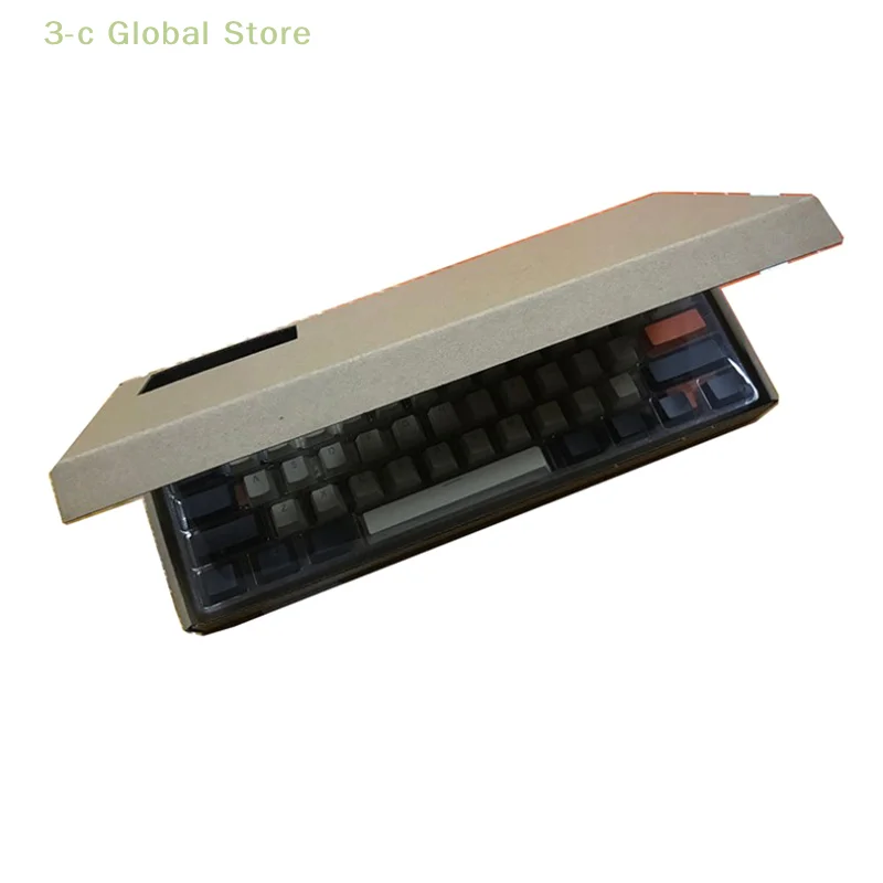 صندوق تخزين Keycap مقاوم للغبار وقابل للغسل وغطاء شفاف ومقصورة أغطية المفاتيح مجموعة لوحة المفاتيح صناديق تنظيم 2 طبقات