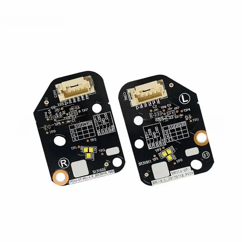 For VW Tharu/Taos/Tarek 2019-2022 Compatible 1 Pair Front LED Daytime Running Light Chip Board LED White Light Source PCB Module