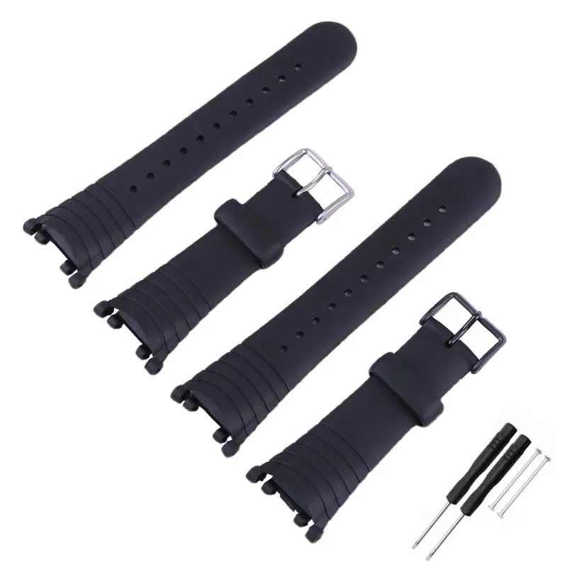 

Men's rubber watch strap accessories compatible for SUUNTO VECTOR women's sports waterproof silica gel wristband Watch chain