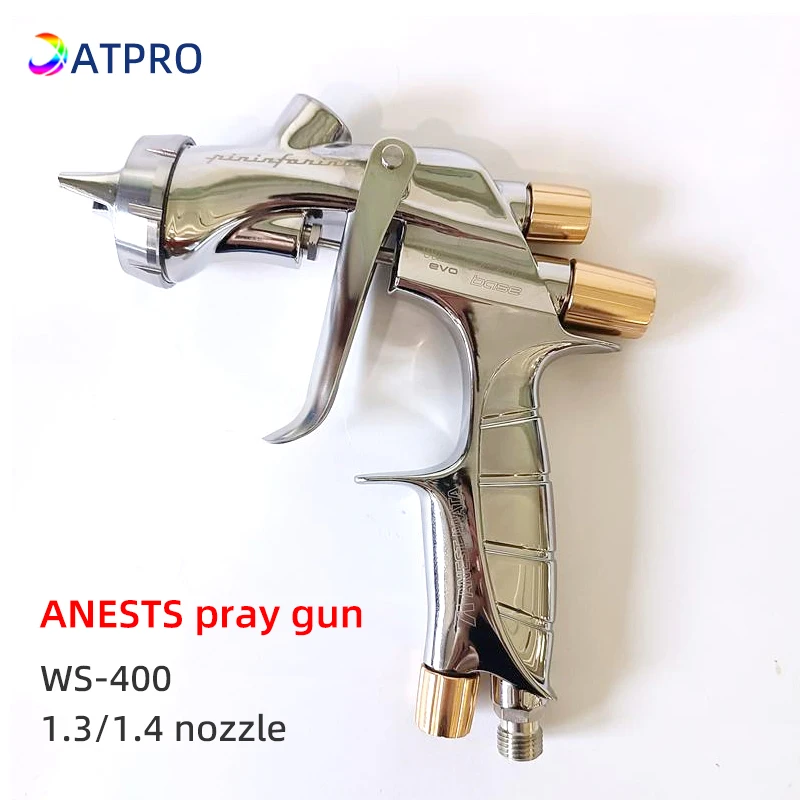 Japan Super Star WS400 Spray Gun ANEST LWATAon Pot 1.3/1.4 Caliber Car Spray Pearl Paint Clear Dual-Use Spray Gun