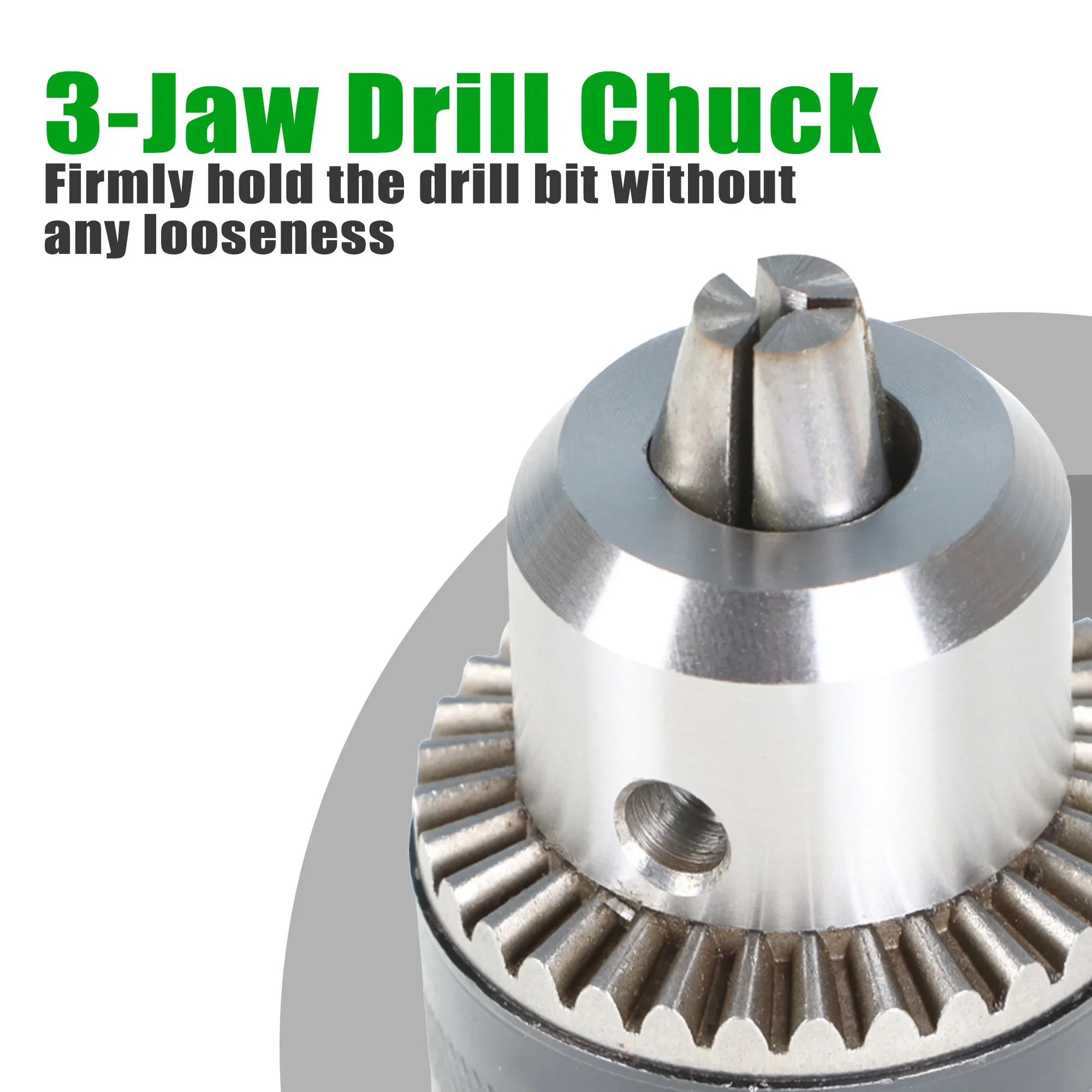 Portabrocas B16 5/64-1/2 con eje cónico MT2, Mini herramienta de portabrocas de cola de torno de Metal apta para fresadora de torno