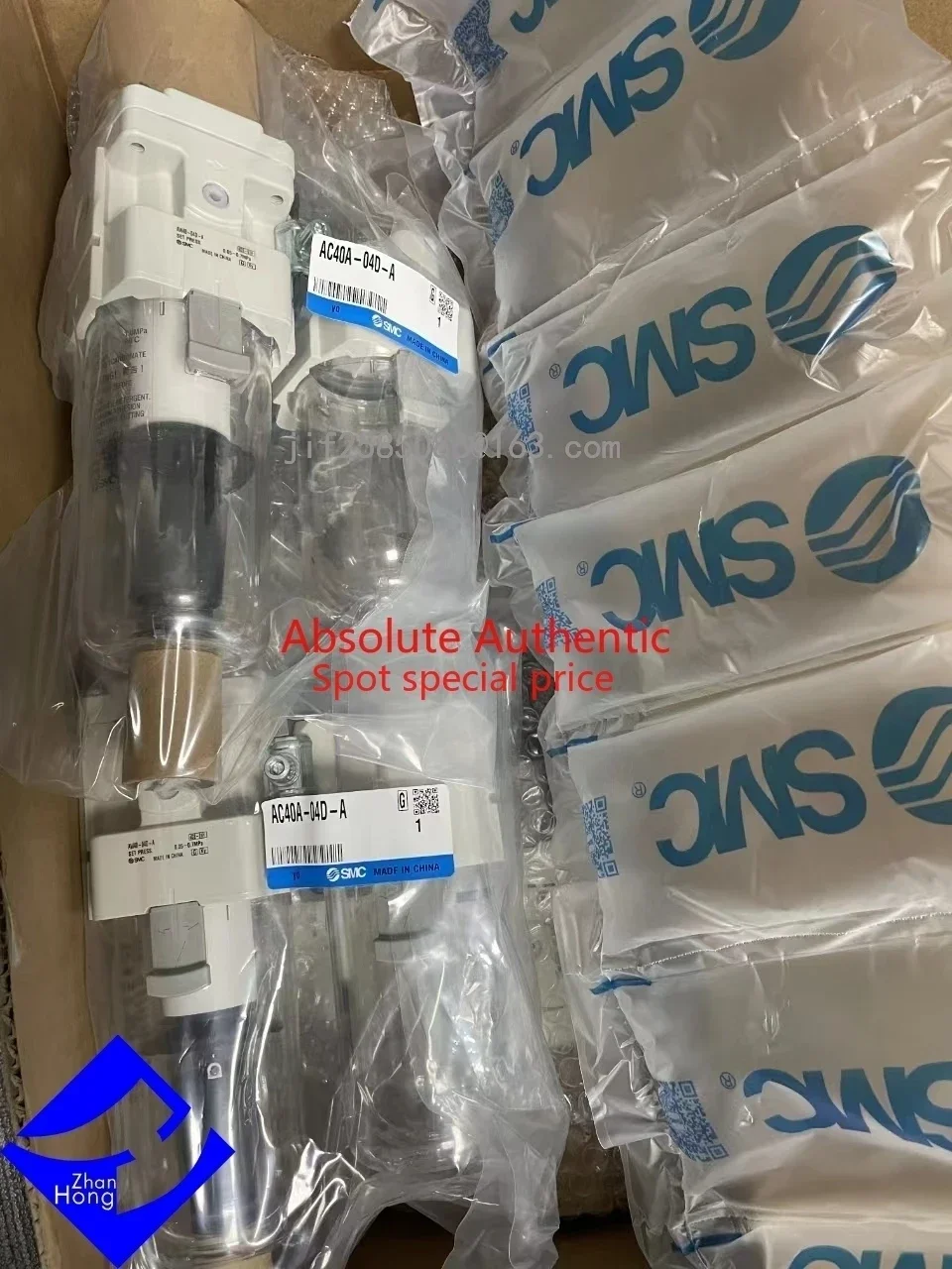 SMC Genuine Original Stock AC40A-04D-A Filter Regulator+Lubricator, All Series Can Inquire about Prices, Real and Reliable