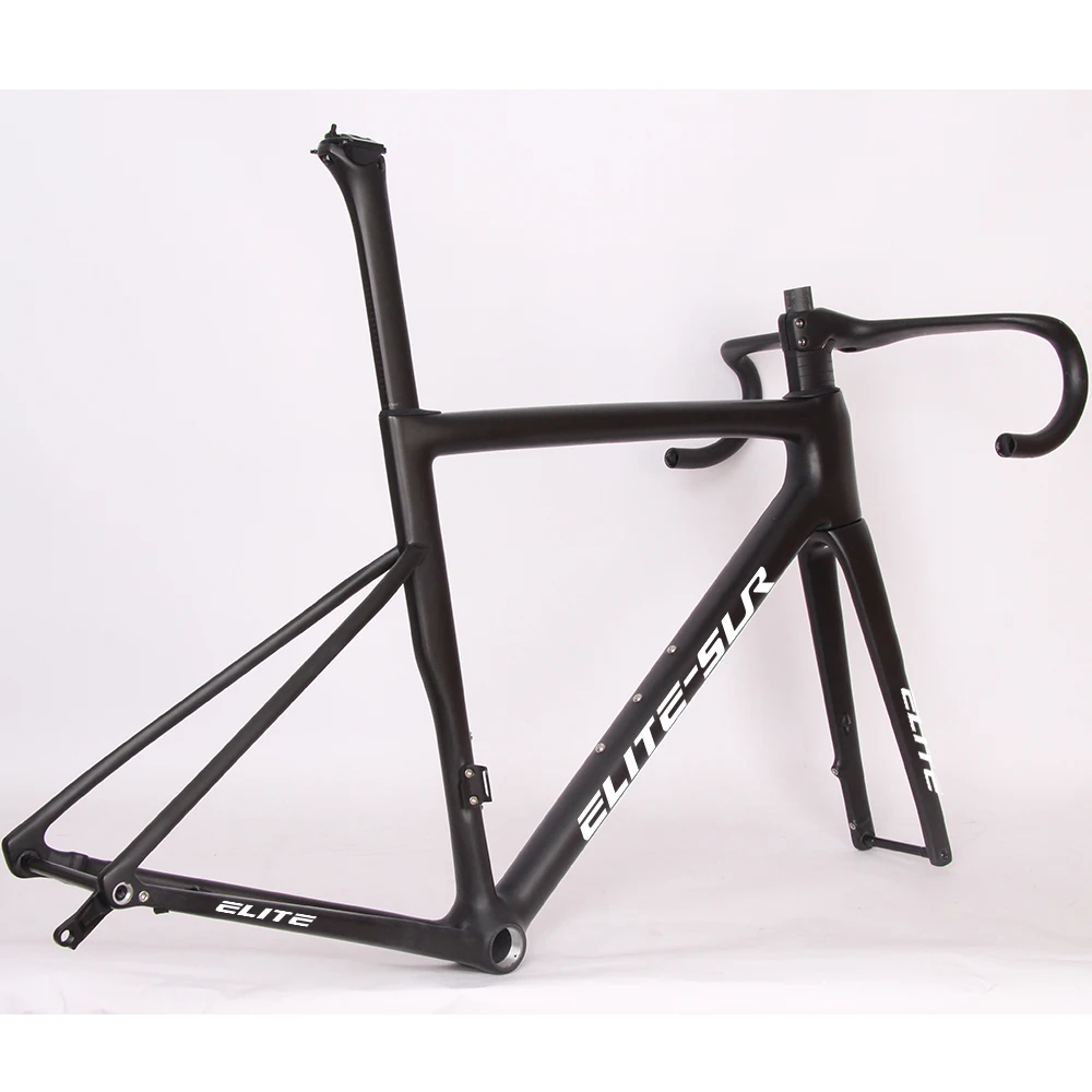 ELITE دراجة إطارات كاملة مخفية جميع الكابلات الداخلية BB68 2025 جديد وصول مكبح قرصي الدراجات أجزاء الطريق إطارات الدراجة الكربون