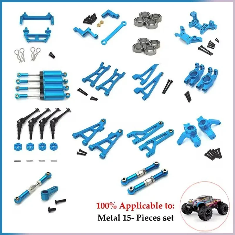 MJX-Pièces de rechange Hyper Go pour voiture, 16207, 16208, 16209, 16210, sans balais, haute vitesse, R/C, camion tout-terrain, pièces de rechange Bumosquito, accessoires de voiture, 1/16