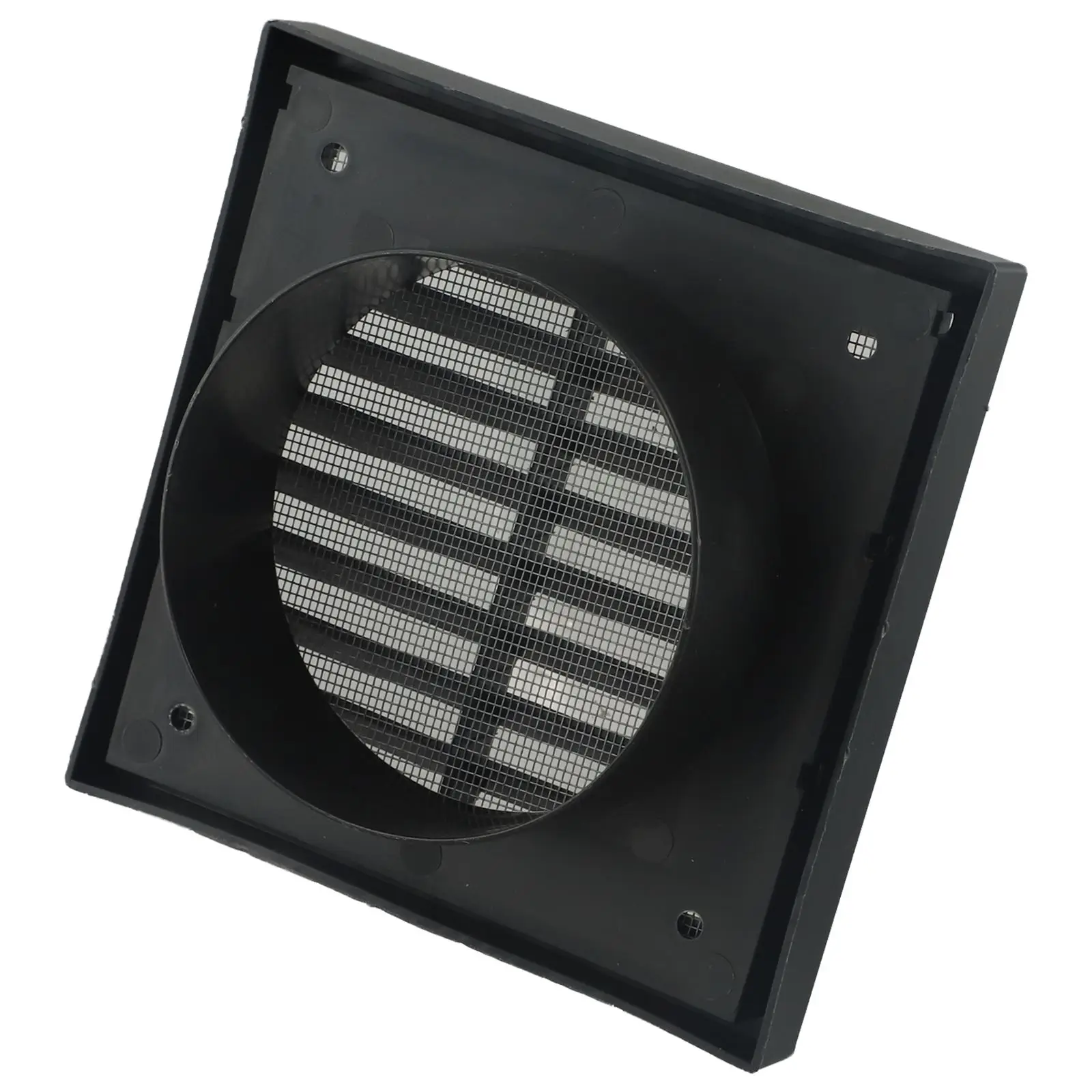 Fan Fixed Grille Air Outlet Cover Indoor Use Sturdy PP Material Wall Or Ceiling Installation For Clothes Dryers