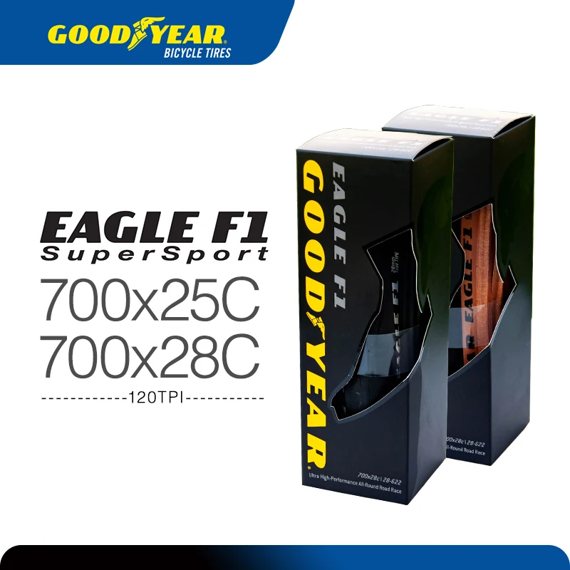 Goodyear Eagle F1/ SuperSport 700c Tube Tire Road Bike Tire 700x25C/28C Bicycle Parts Tire Gravel Cycling roadbike tires 700x28