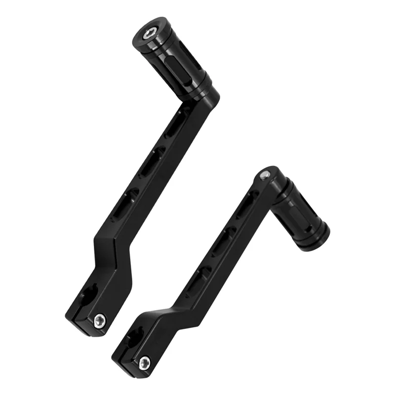 

Motorcycle Gear Shift Lever Footpegs Heel Toe Shifter Pedals Gear Shift Lever For Touring Black
