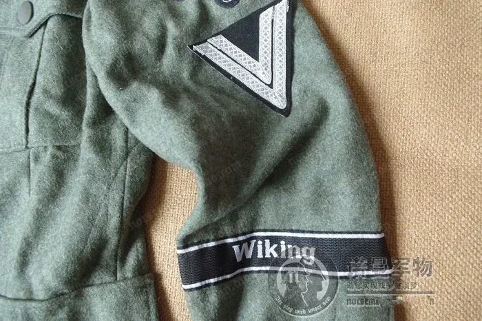 VINTAGE STYLE  ELITE  M40 EM FIELD WOOL TUNIC MASTER SERGEANT COAT Work Wear UNIFORM WIKING CUFF TITLE Obergefreiter rank