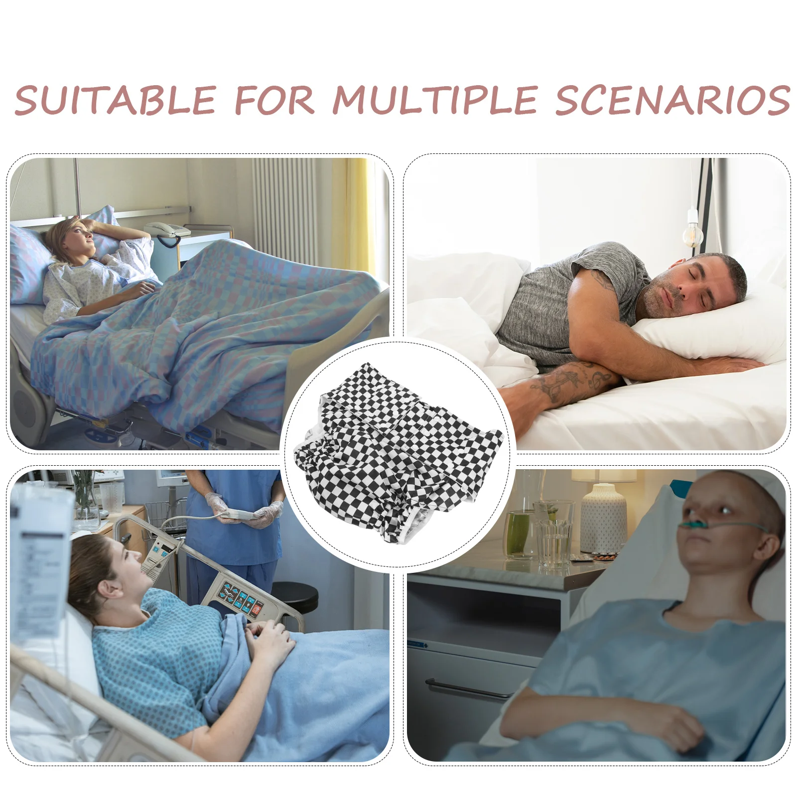 حفاضات قماشية للكبار قابلة لإعادة الاستخدام وقابلة للتعديل، ملابس داخلية مريحة مضادة للتسرب للرجال والنساء والمراهقين وكبار السن