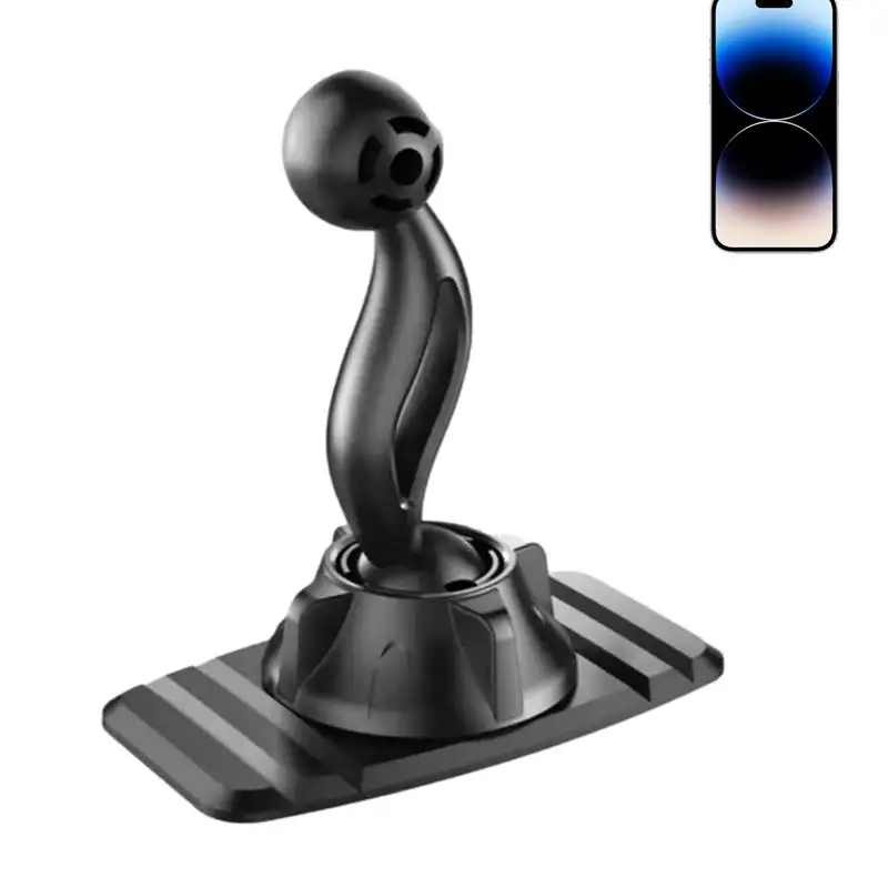 Car Phone Holder Dashboard Car Mount 180 Bend Self-adhesive Durable Shock Proof Fashion Car Phone Stand Mount Fits All