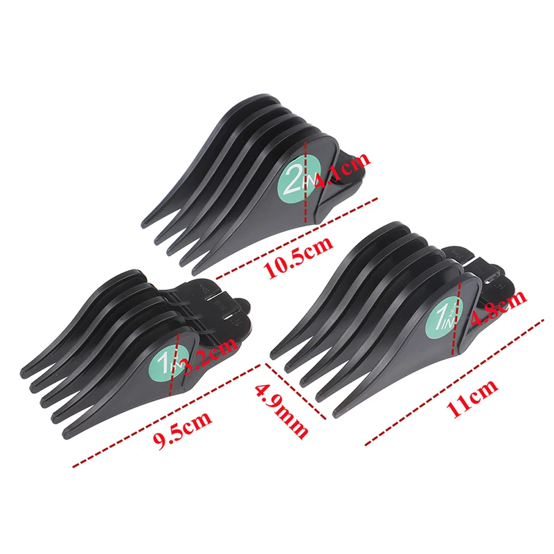 3Pcs Grote Maat 32/38/51Mm Limiet Kam Trimmer Snijden Gids Clipper Voor Wahl