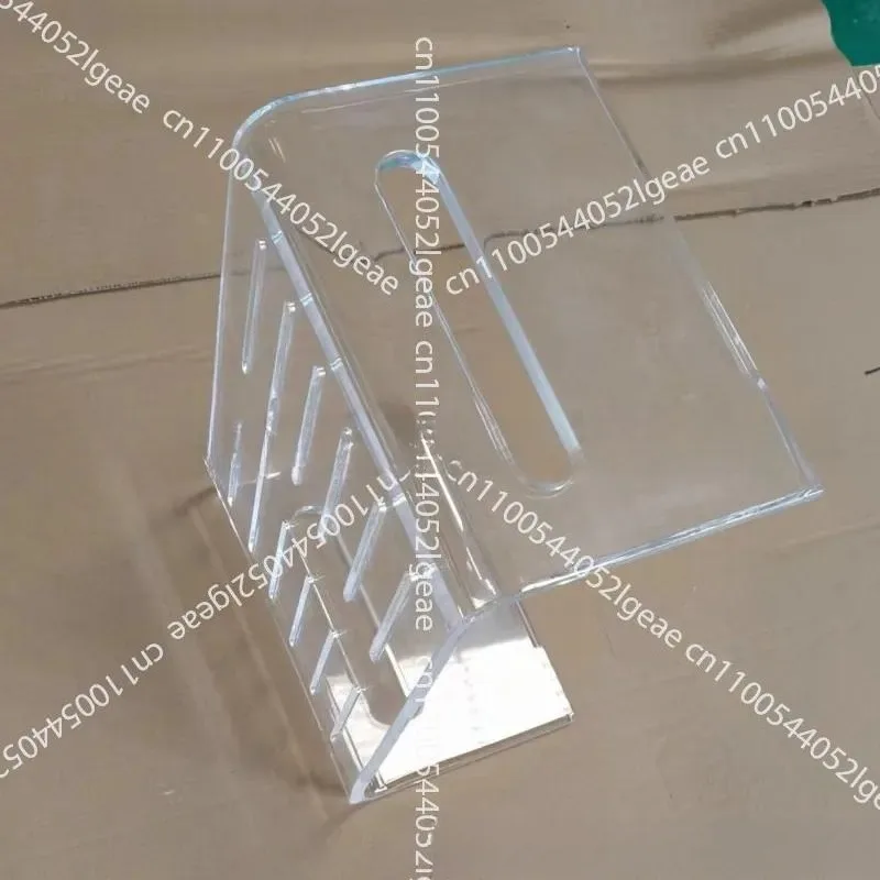 Entry Small Stool Shoe Changing Stool Transparent Acrylic Bathroom Bath Non-slip Stool