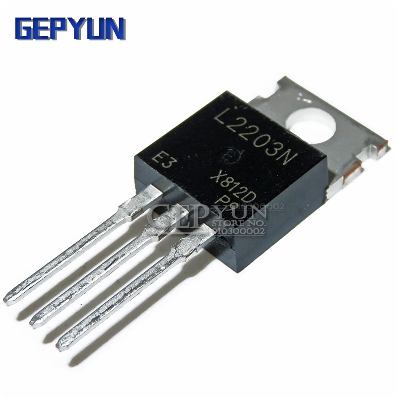 10PCS IRL2203N TO-220 IRL2203 TO220 N-channel FET Gepyun