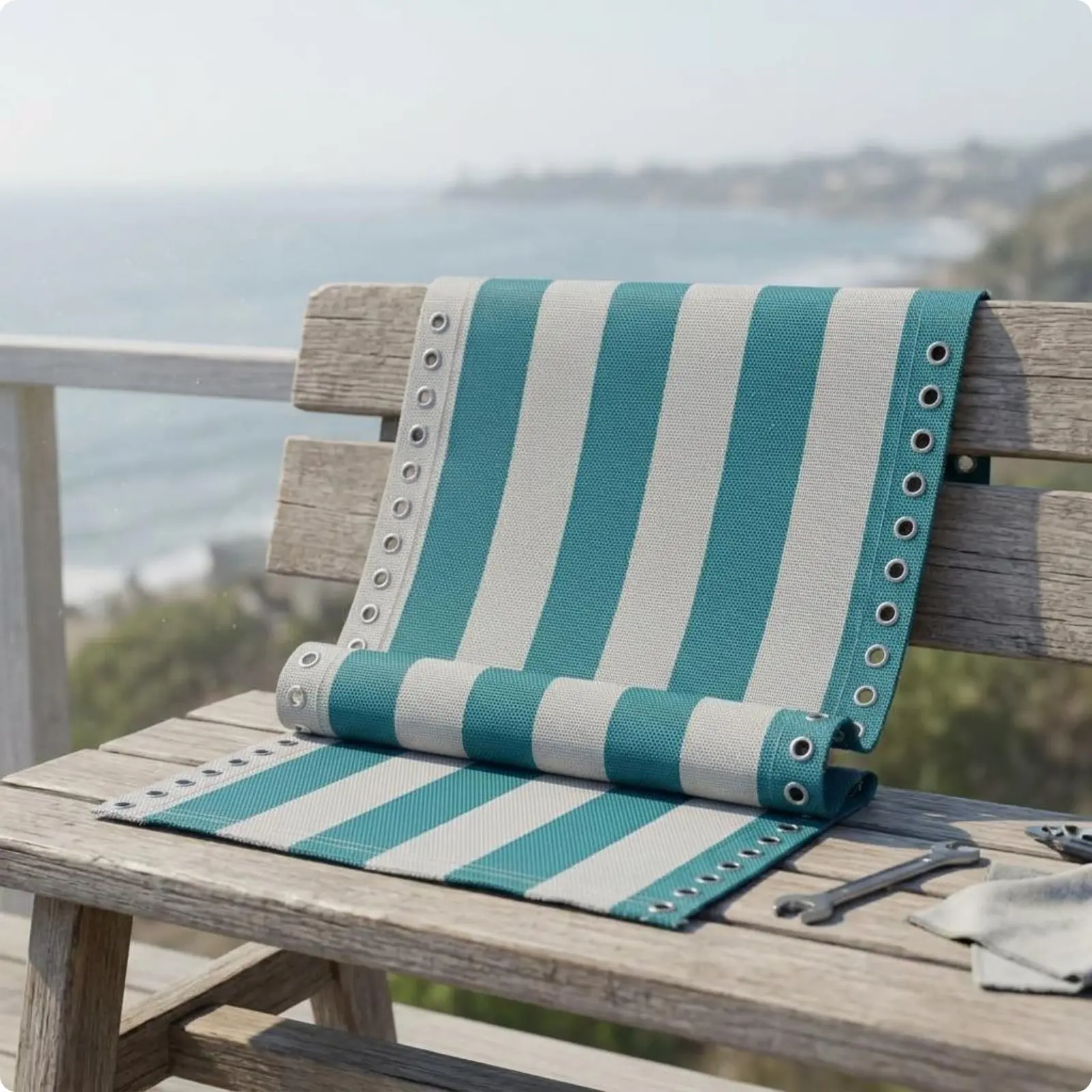 Variant: 160x43cm Light Blue
