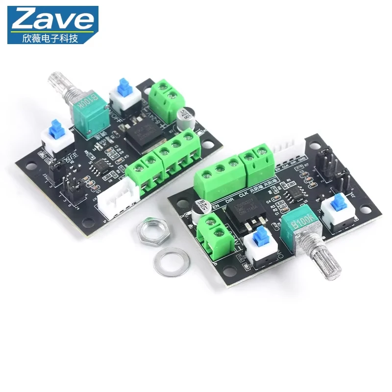 42/57 Stepper Motor Simple Driver Controller (PWM Pulse Signal Generator, Speed & Forward/Reverse Control Board)