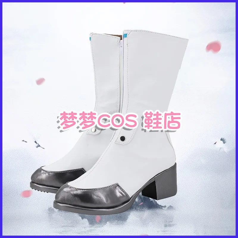 D.va Cosplay Shoes Game OW LE SSERAFIM collaborates with girl groups Boots Halloween Accessory Prop